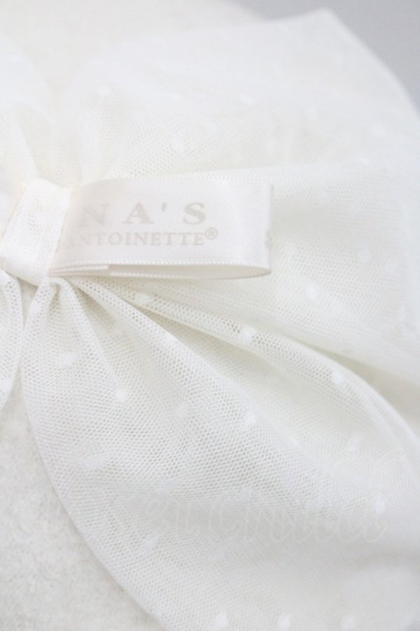 画像5: m petit by misako / NINA'S チュールリボンベレー帽  アイボリー I-26-01-06-119-LO-AC-SA-ZI (5)