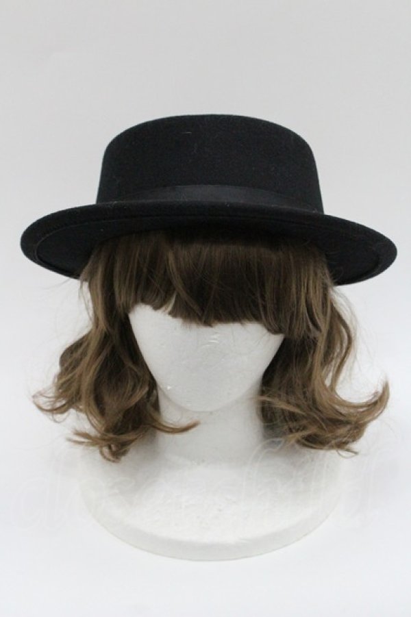 画像2: m petit by misako / サンリオキャラクターズコラボ クロミ カンカン帽  黒 I-26-01-06-120-LO-AC-SA-ZI (2)