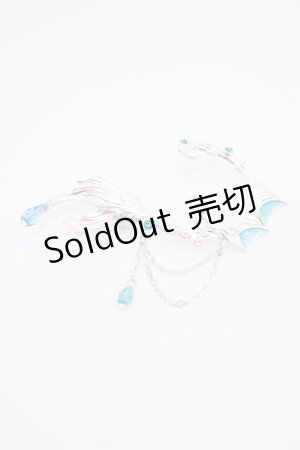 画像: axes femme / マーメイドストーリイヤカフ  シルバーＸ青 I-26-01-06-121-AX-AC-SA-ZI