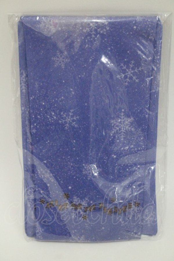 画像1: ALICE and the PIRATES / スノードームトレイン柄オーバーニーソックス  ラベンダー I-26-01-06-123-PA-ZA-SA-ZI (1)