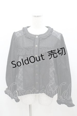 画像: Hoshibako Works / シーソルトマキアートブラウス M 黒 I-26-01-06-020-LO-BL-SA-ZI