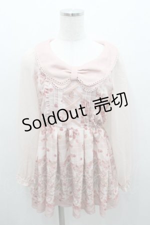 画像: LIZ LISA / 木苺柄トップス  ピンク I-26-01-06-023-LO-TO-SA-ZI