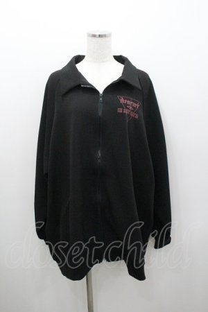 画像: Deorart / サイドライン・ジャージ F ブラック×レッド I-26-01-06-031-PU-TO-TE-ZI