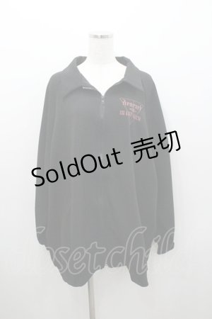 画像: Deorart / サイドライン・ジャージ F ブラック×レッド I-26-01-06-031-PU-TO-TE-ZI