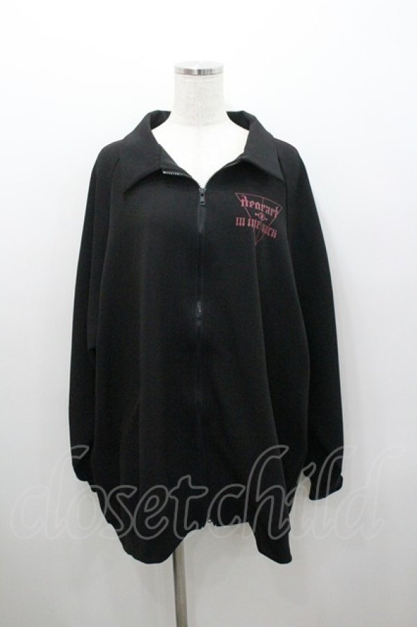 画像1: Deorart / サイドライン・ジャージ F ブラック×レッド I-26-01-06-031-PU-TO-TE-ZI (1)