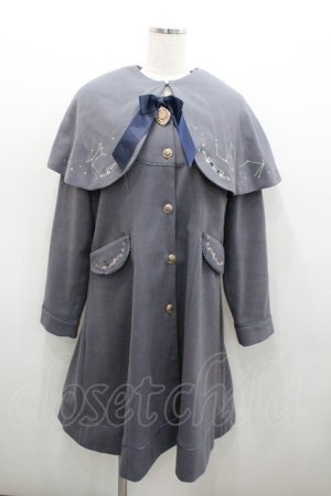 画像: Amavel / Asterismケープ付きコート  ラベンダー I-26-01-06-039-CA-CO-SA-ZI