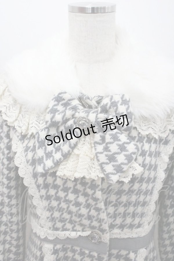 画像2: BABY,THE STARS SHINE BRIGHT / ミロワールリリィコート  グレー I-26-01-06-041-BA-TO-SA-ZI (2)