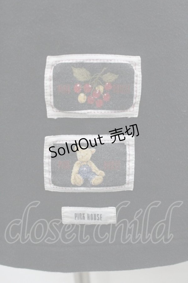 画像3: PINK HOUSE / ロゴ＆ネームワッペン使いフードワンピース  ネイビー I-26-01-08-055-LO-OP-SA-ZI (3)