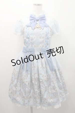 画像: Angelic Pretty / アレルキナーダワンピース  サックス I-26-01-08-059-AP-OP-SA-ZI