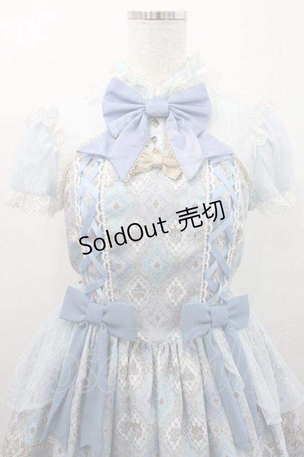 画像3: Angelic Pretty / アレルキナーダワンピース  サックス I-26-01-08-059-AP-OP-SA-ZI (3)