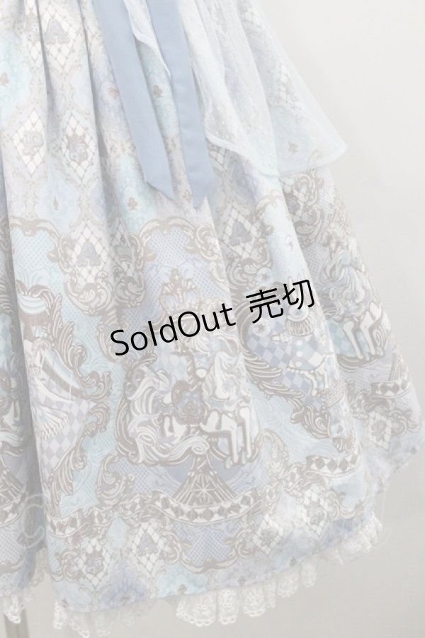 画像4: Angelic Pretty / アレルキナーダワンピース  サックス I-26-01-08-059-AP-OP-SA-ZI (4)