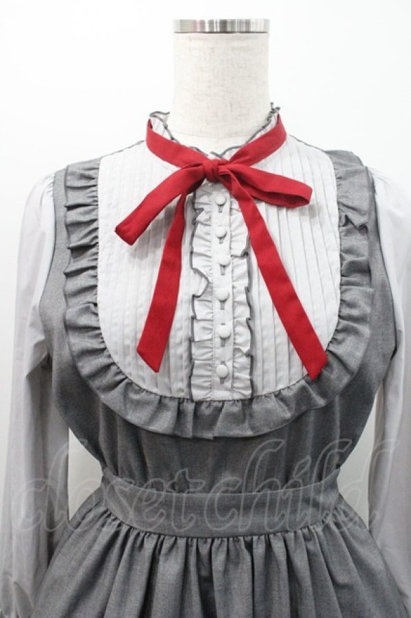 画像3: Areeam / わんわん物語/フリルワンピース  グレー I-26-01-08-061-LO-OP-SA-ZI (3)