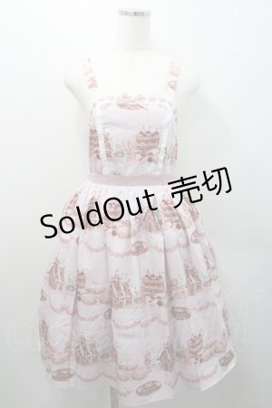 画像: axes femme kawaii / お菓子の家柄ジャンスカ M ピンク I-26-01-08-062-AX-OP-SA-ZI