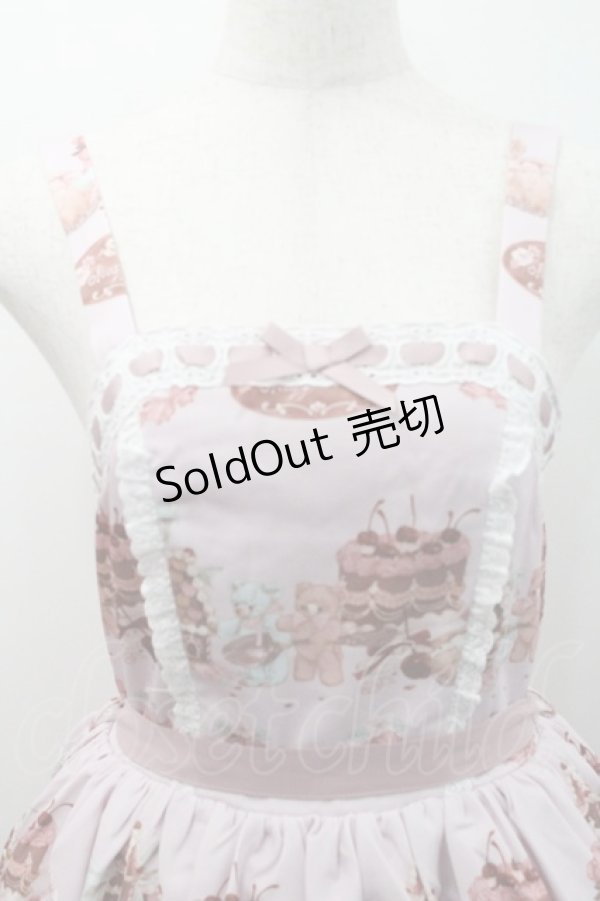 画像3: axes femme kawaii / お菓子の家柄ジャンスカ M ピンク I-26-01-08-062-AX-OP-SA-ZI (3)