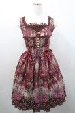 画像3: Angelic Pretty / Chandelier Holicジャンパースカート  ボルドー I-26-01-08-065-AP-OP-SA-ZI (3)