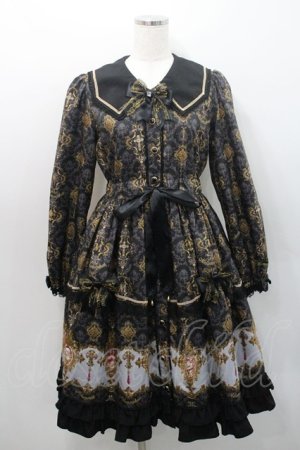 画像: metamorphose / holiness cameoワンピース  黒 I-26-01-08-075-ME-OP-SA-ZI