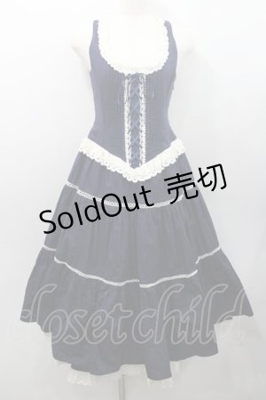 画像: ALICE and the PIRATES / シルヴィアジャンパースカート  ネイビー I-26-01-08-082-PA-OP-SA-ZI