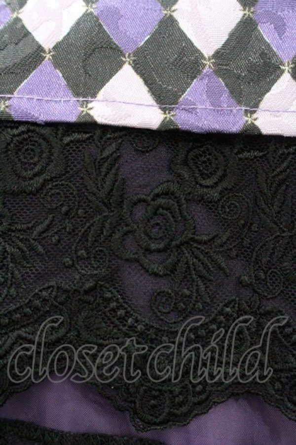 画像5: axes femme kawaii / シルクノクターンスカート  ラベンダー I-26-01-08-084-AX-SK-SA-ZI (5)