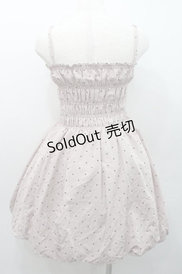 画像2: axes femme / バルーンキャミチュニック  ピンク I-26-01-08-086-AX-OP-SA-ZI (2)