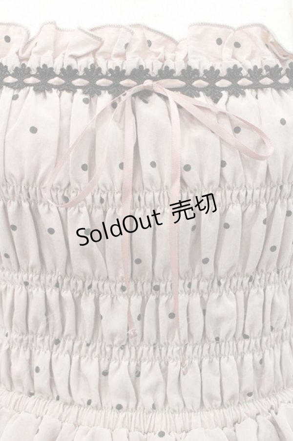 画像3: axes femme / バルーンキャミチュニック  ピンク I-26-01-08-086-AX-OP-SA-ZI (3)