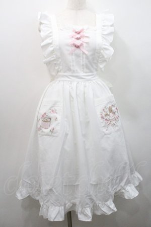 画像: Chalmiere / マロンクリーム／エプロン  白 I-26-01-08-088-0-OP-SA-ZI