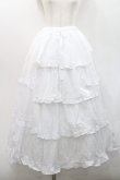 画像1: Chalmiere / クラシックコットンスカート  白 I-26-01-08-091-0-SK-SA-ZI (1)