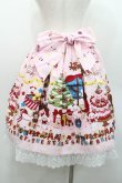 画像2: BABY,THE STARS SHINE BRIGHT / くみゃちゃんのDokiDoki Christmas Party柄スカート  ピンク I-26-01-08-095-BA-SK-SA-ZI (2)