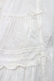 画像3: PINK HOUSE / ハシゴレース&綿レーススカート  アイボリー I-26-01-08-099-LO-SK-SA-ZI (3)