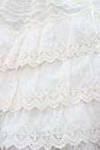 画像4: PINK HOUSE / ハシゴレース&綿レーススカート  アイボリー I-26-01-08-099-LO-SK-SA-ZI (4)
