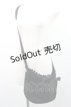 画像: PINK HOUSE / ニットポシェット  ブラック I-26-01-08-107-LO-BG-SA-ZI