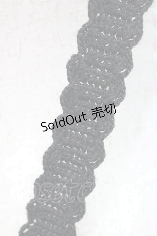 画像5: PINK HOUSE / ニットポシェット  ブラック I-26-01-08-107-LO-BG-SA-ZI (5)