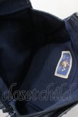 画像8: PINK HOUSE / フラワー刺繍デニムバッグ  ネイビー I-26-01-08-108-LO-BG-SA-ZI (8)