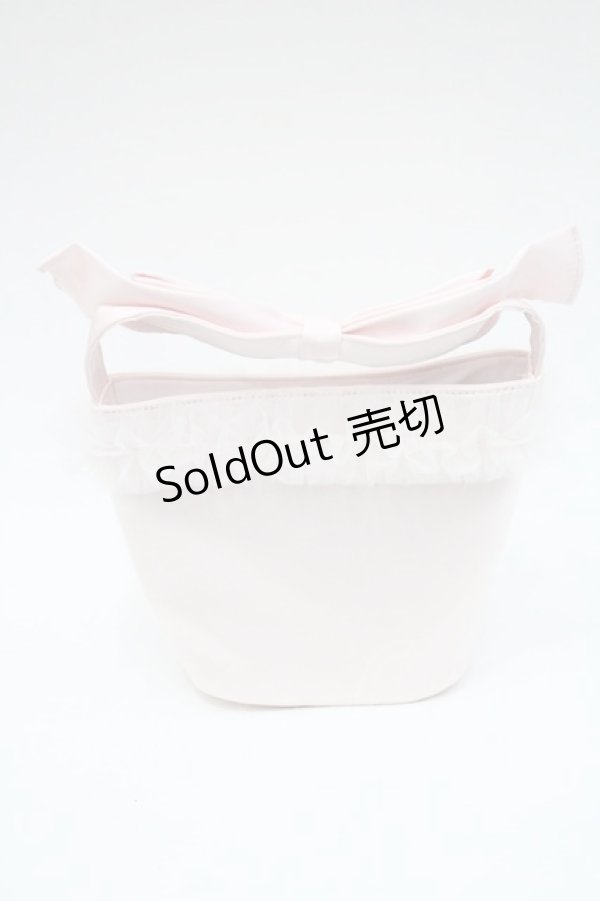 画像3: Honey Cinnamon / Tulle Vanity Bag  ピンク I-26-01-08-109-LO-BG-SA-ZI (3)