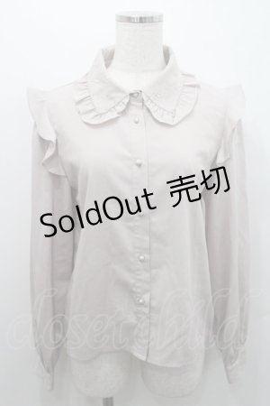 画像: Rojita / ネクタイブローチブラウス  ピンク I-26-01-08-013-LO-BL-SA-ZI