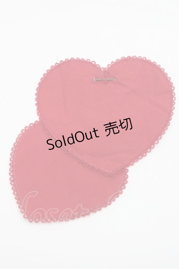 画像2: PINK HOUSE / アンジェリックラビッツワッペン  赤Ｘブラウン I-26-01-08-117-LO-ZA-SA-ZI (2)