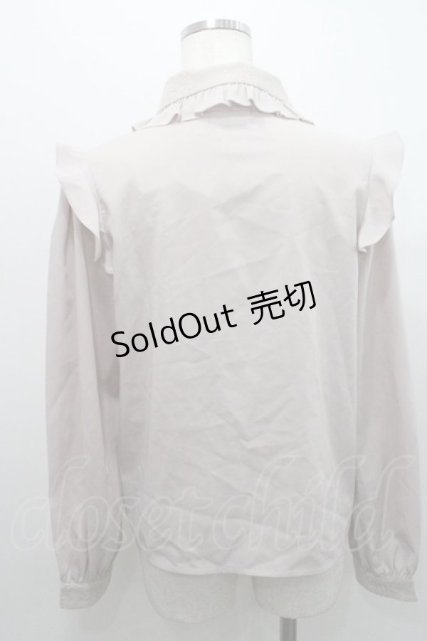 画像2: Rojita / ネクタイブローチブラウス  ピンク I-26-01-08-013-LO-BL-SA-ZI (2)