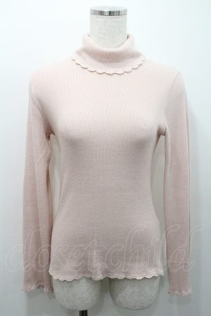 画像: LIZ LISA / 雫あきハイネックニットトップス M ピンク I-26-01-08-015-LO-TO-TE-ZI