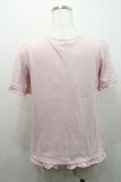 画像2: axes femme / 猫プリントTシャツ M ピンク I-26-01-08-018-AX-TS-TE-ZI (2)