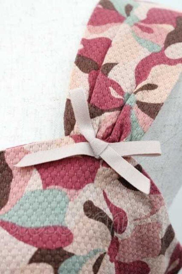 画像3: INGEBORG / リボンカモフラージュ柄キャミソール L ピンク I-26-01-10-035-LO-TO-SA-ZI (3)