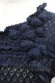 画像3: INGEBORG / モチーフ付きニットタンクトップ L ネイビー I-26-01-10-036-LO-TO-SA-ZI (3)