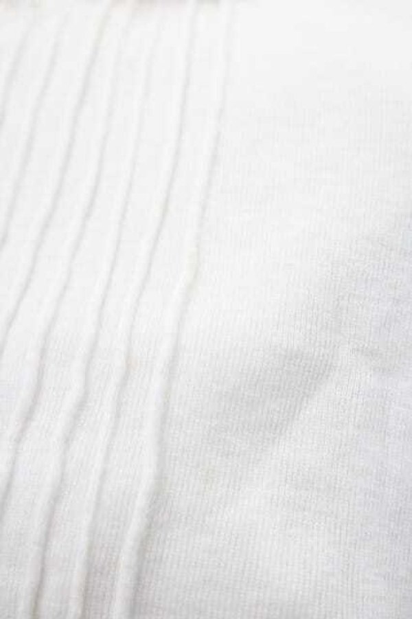 画像4: PINK HOUSE / 胸元切替&縦ピンタックノースリーブトップス L ホワイト I-26-01-10-043-LO-TO-SA-ZI (4)