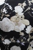 画像4: INGEBORG / 花柄五分袖トップス Ｍ ブラック I-26-01-10-059-LO-TO-SA-ZI (4)