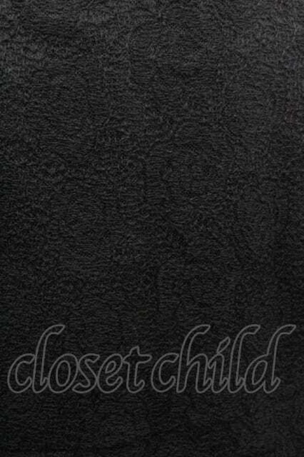 画像3: INGEBORG / レース地ボウタイ被りブラウス 13号 ブラック I-26-01-10-061-LO-TO-SA-ZI (3)