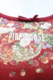 画像3: PINK HOUSE / いちごバスケット柄カットソー  赤 I-26-01-10-070-LO-TO-SA-ZI (3)