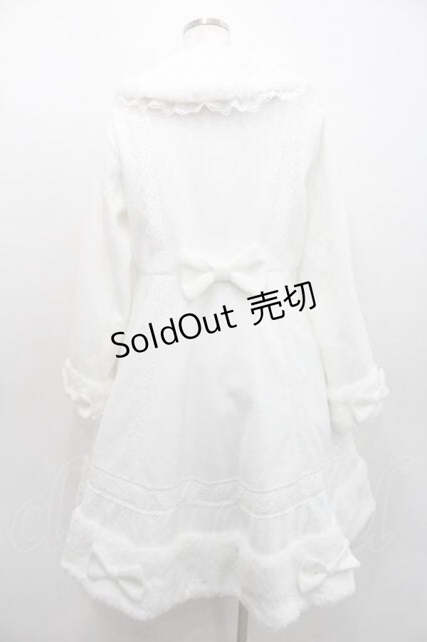 画像2: axes femme kawaii / スノードルチェコート  白 I-26-01-10-075-AX-CO-SA-ZI (2)