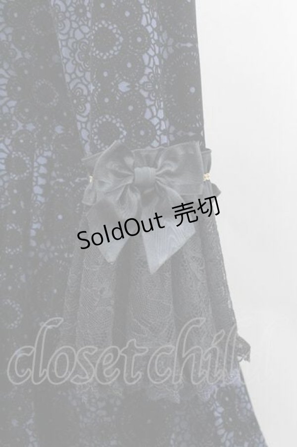 画像3: Angelic Pretty / ベルエレーヌドレス  ネイビー I-26-01-10-078-AP-OP-SA-ZI (3)