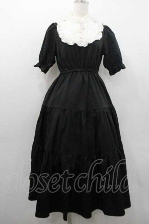 画像: m petit by misako / TT*AMデシンヨークワンピース S 濃黒 I-26-01-10-079-LO-OP-SA-ZI