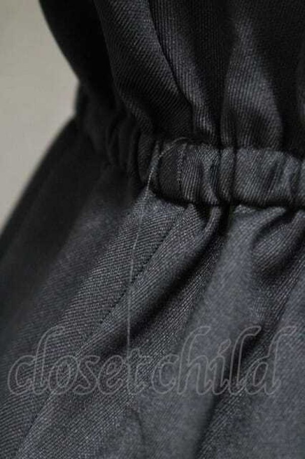 画像4: m petit by misako / TT*AMデシンヨークワンピース S 濃黒 I-26-01-10-079-LO-OP-SA-ZI (4)