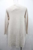 画像2: An MILLE / ビジューボタンニットワンピース  アイボリー I-26-01-10-085-EL-OP-SA-ZI (2)