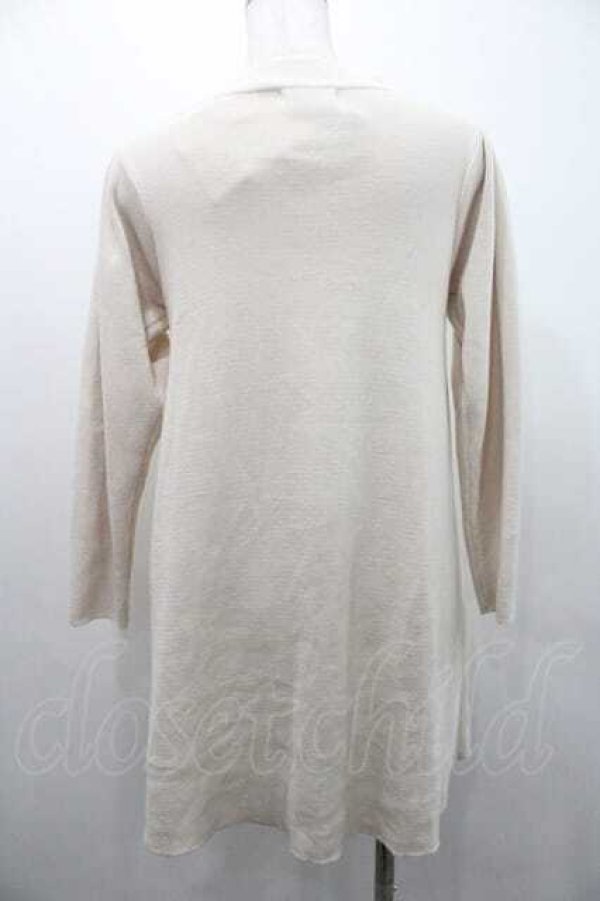 画像2: An MILLE / ビジューボタンニットワンピース  アイボリー I-26-01-10-085-EL-OP-SA-ZI (2)